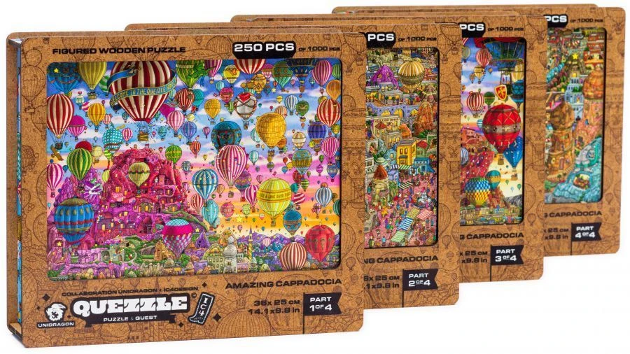 Educational Wooden Puzzles for Brain Development, Quezzle