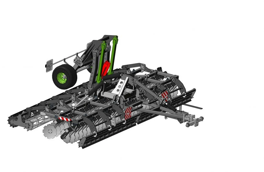 Semi-Trailer Disc Harrow BDP-7.2 (510)