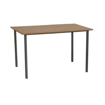 Dining Table with Metal Frame