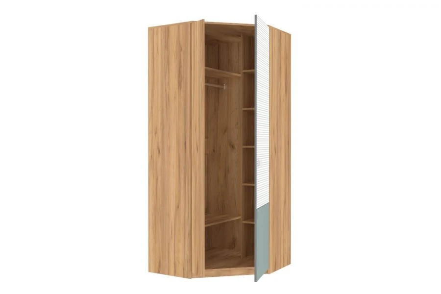 Modern Type 1 Corner Cabinet 45, LD.520050.000 (Golden Oak)