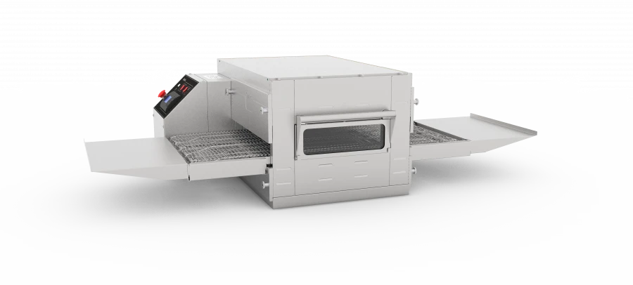 فرن كهربائي ناقل للبيتزا ПЭК-400 مع باب (طابقين، 3 طوابق)