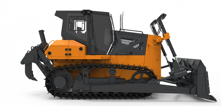 D12.1002 Bulldozer with YAMZ Engines for Heavy-Duty Applications