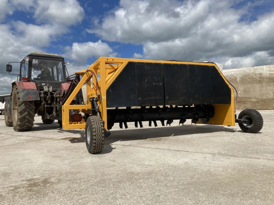 High-Quality Compost Turners for Solid and Semi-Liquid Waste - VIK-350P-V