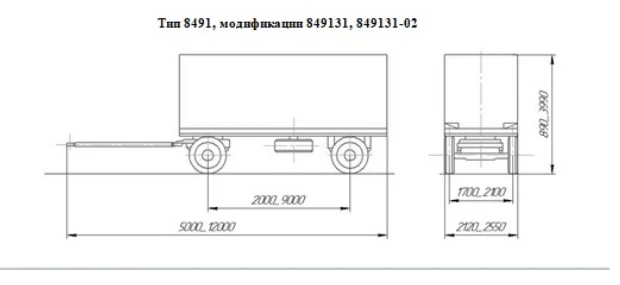 Special Equipment Transport Trailer 849131-02