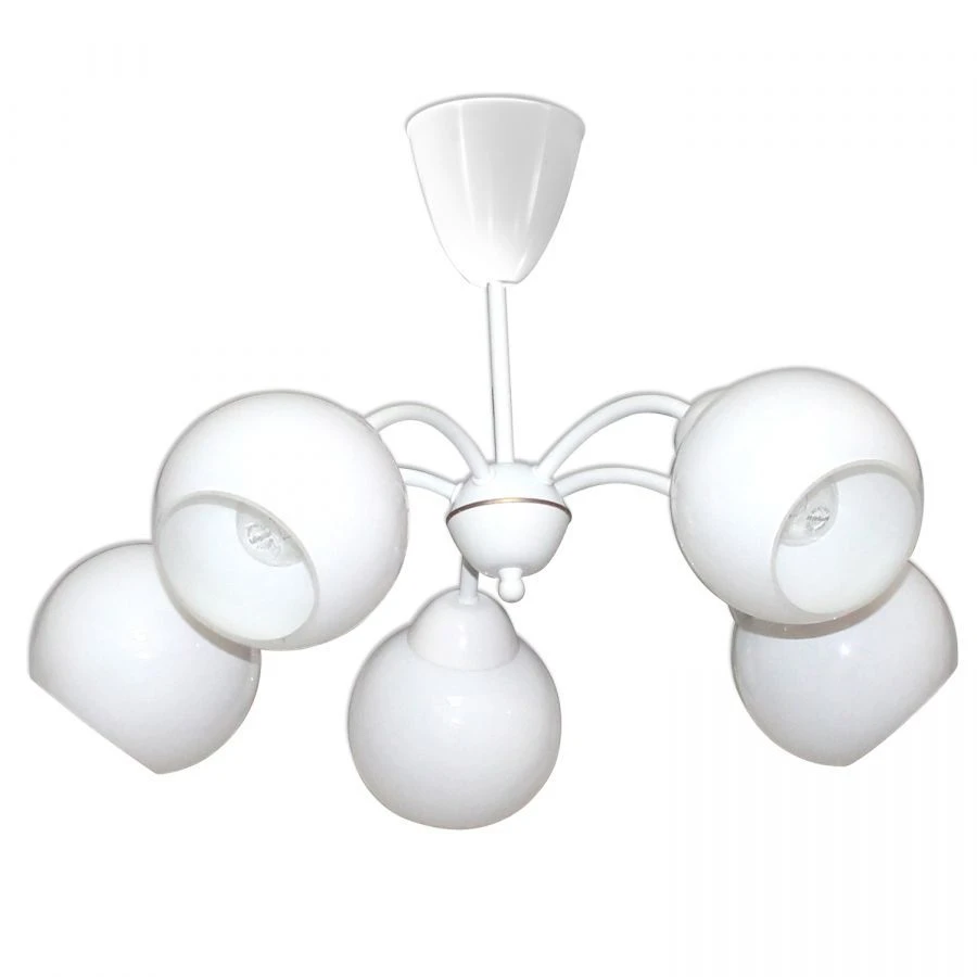 Modern Ceiling Light Fixture "Lera" 157 (Model 8248) NSB 01-5x60-119 E27 IU
