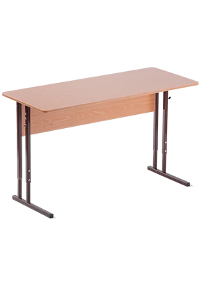 Standard Two-Seater Student Desk with Adjustable Parameters, Type 2