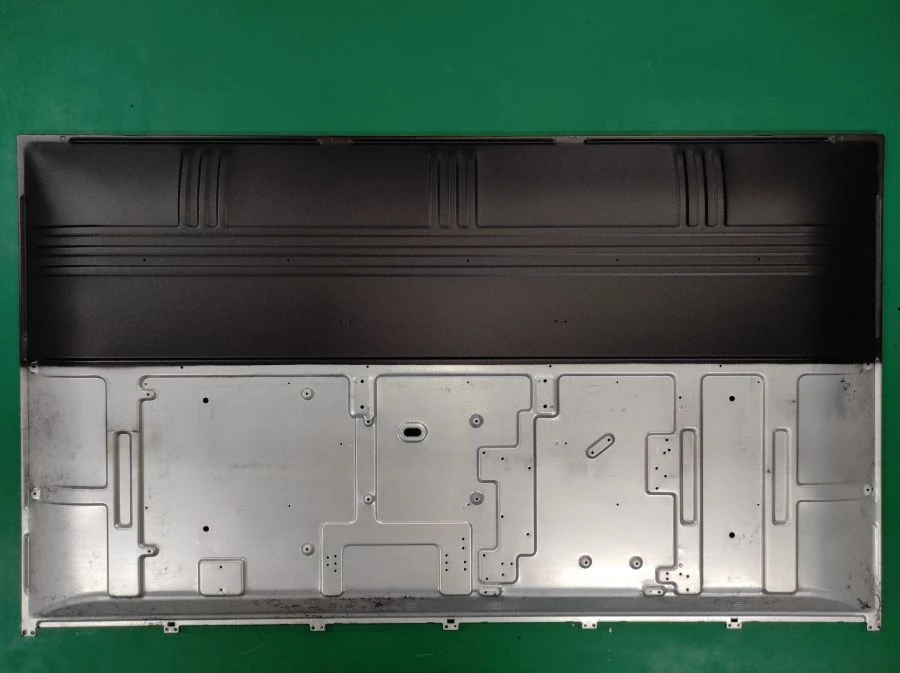 Black Steel Back Cover for 43-Inch TV