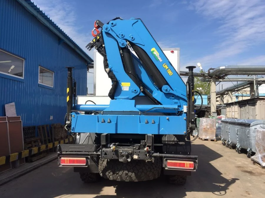 Multi-functional Hydraulic Crane Truck KAMAZ 43118 MKMA 41K36N-U6