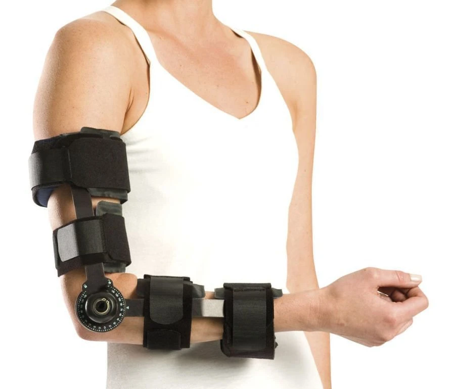 Elbow Joint Orthosis Device for Rehabilitation