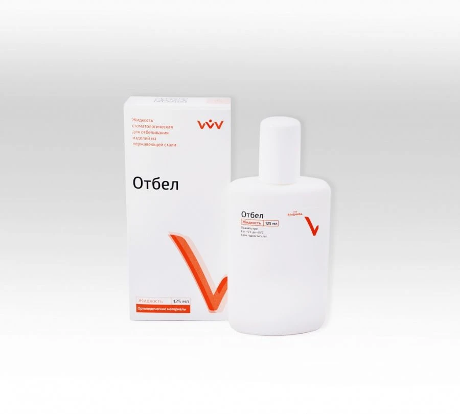 Dental Whitening Liquid for Stainless Steel Products "Otbely