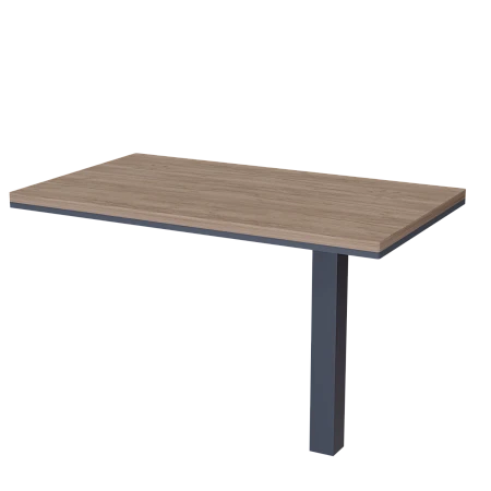 PREGO Briefing Table with Metal Base