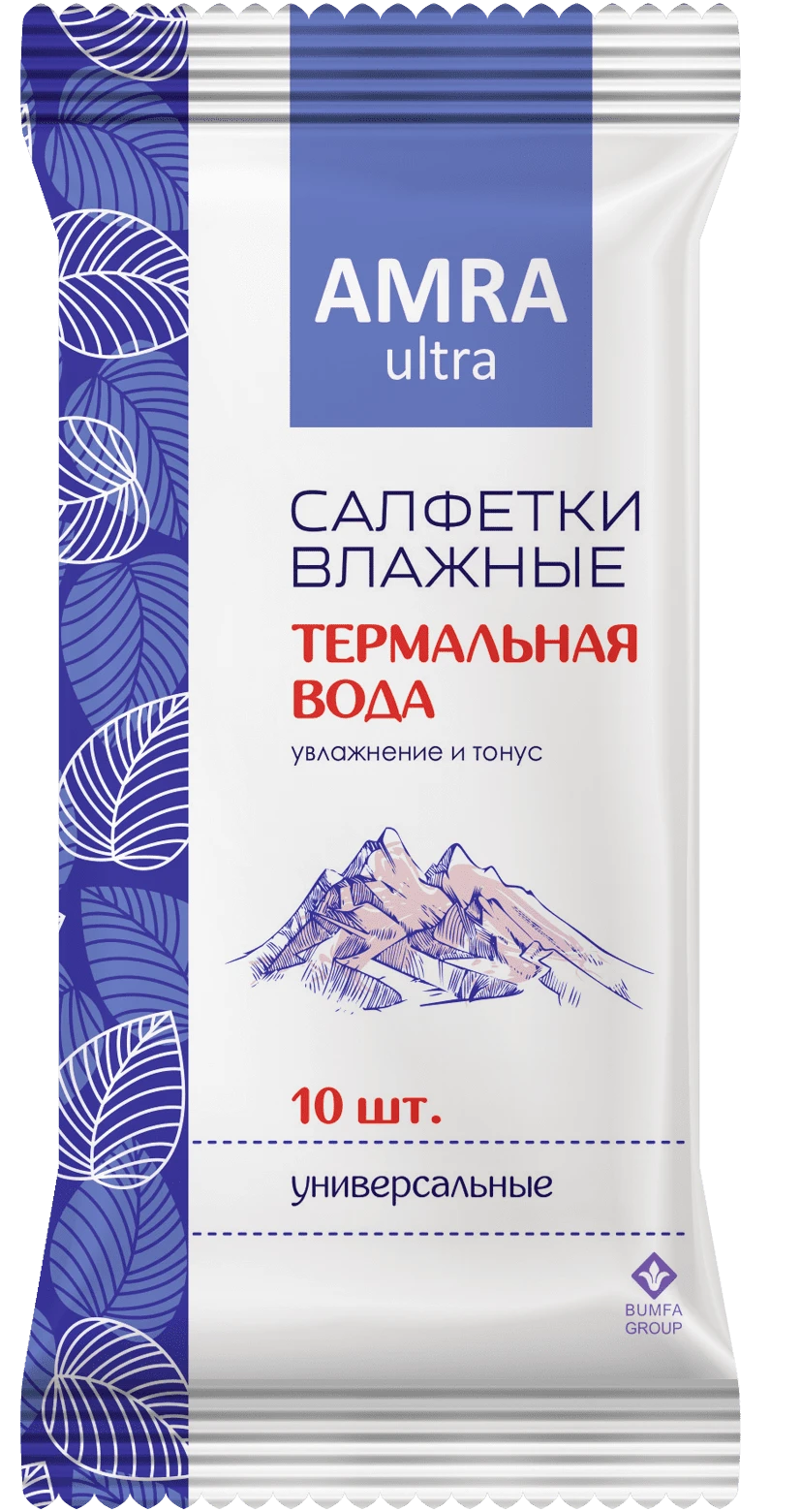 Universal Wet Wipes with Thermal Water - 80 Count