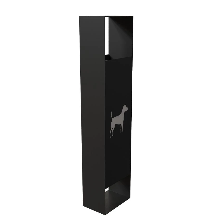 Outdoor Trash Bin for Parks and Dog Areas