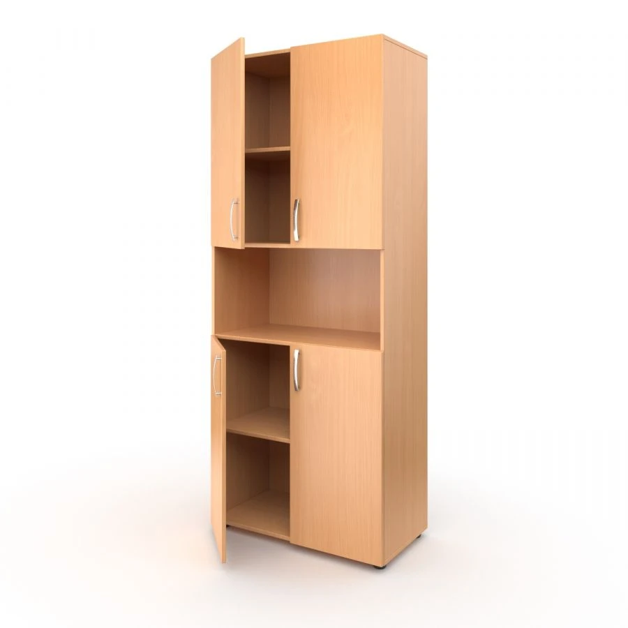 Educational Materials Storage Cabinet with Niche