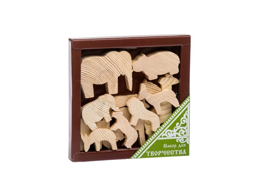 Creative Set "Southern Animals" (14 Pieces) Model 803