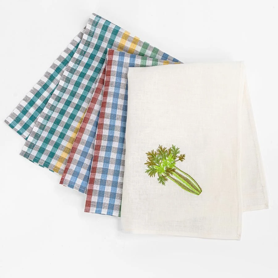 Kitchen Towels Made of Cotton and Linen Fabrics
