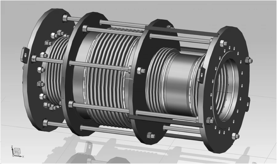 Universal Expansion Joint Bellows (Type U) USZ, Diameter 15mm to 5000mm