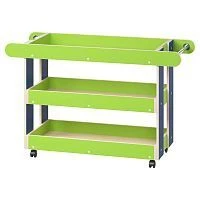 Sports Equipment Trolley with Wheels