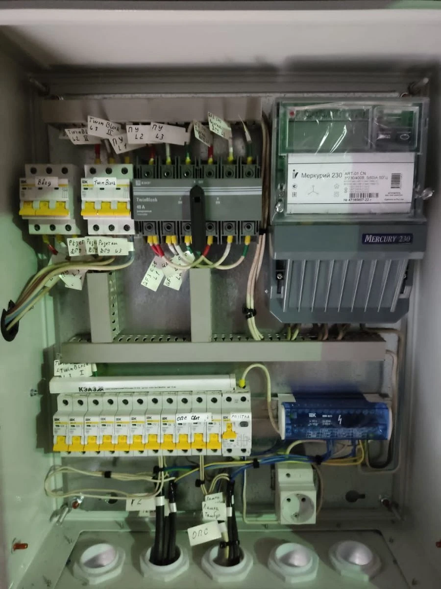 Input Distribution Shield for Electrical Networks (ВРЩ)