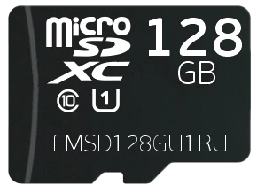 FMSD Memory Device: FMSD128GU1RU Micro SDXC Card 128GB