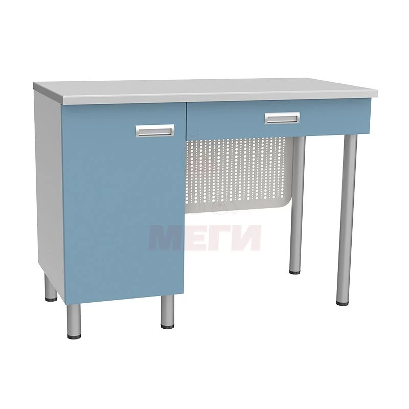 Laboratory Workbench with Cabinet and Drawer SL-04-MSK (SL-04-203)
