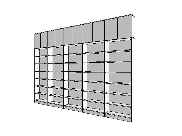 Five-Section Shelving Unit ST-13