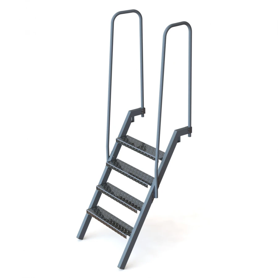 Aluminum Half-Trep with 45° Incline LPA-1200-150