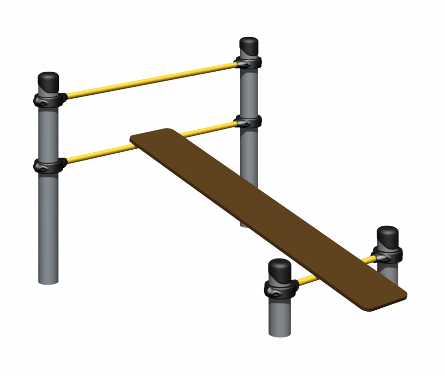 Romana 501.33.01 Workout Equipment for Outdoor Fitness