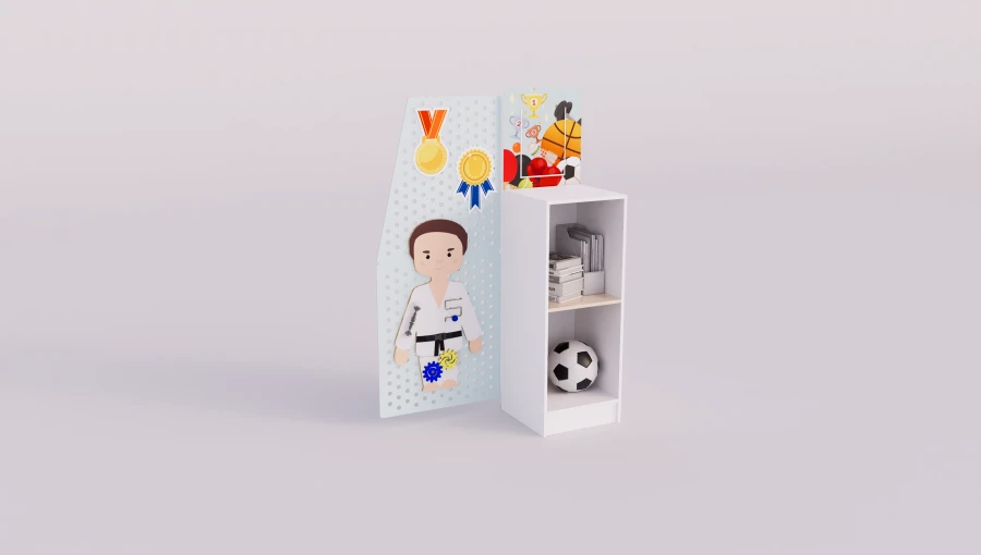 Sport Didactic Wall with Busy Board DMDS-002