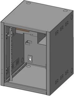 Reinforced Wall-Mounted Distribution Cabinet 12U 600mm