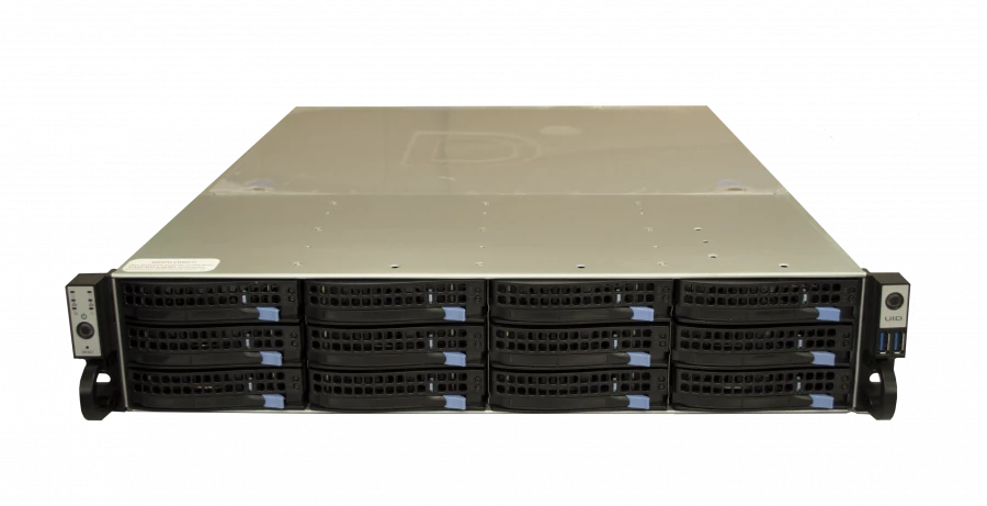 Network IP Video Server for 96 Cameras - Domination IP-96P-12-HS