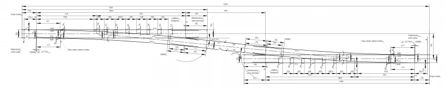 Single Switch Type R65 Model 1/11 for Concrete Beams Project 2799.00.000-14