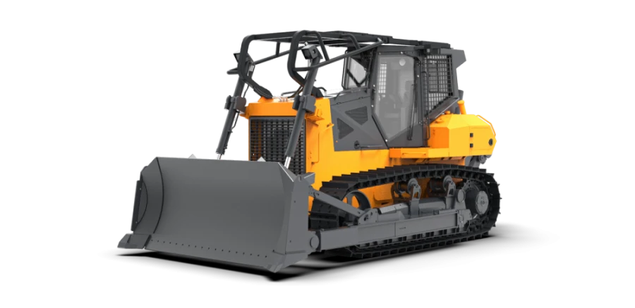 Versatile Bulldozer for Construction and Earthworks D10B with YAMZ Engines