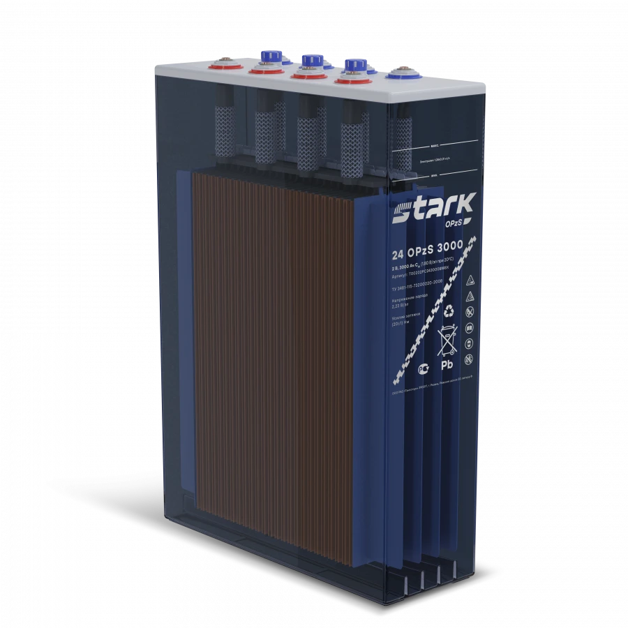 STARK 24 OPzS 3000 Open-Cell Lead-Acid Battery