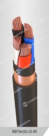 Low Fire Hazard PVC Insulated Power Cable with Copper Conductors