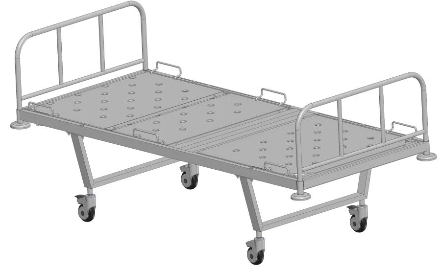 Functional Hospital Bed KФ3-01-«MCK» (MCK-103M) with Wheels