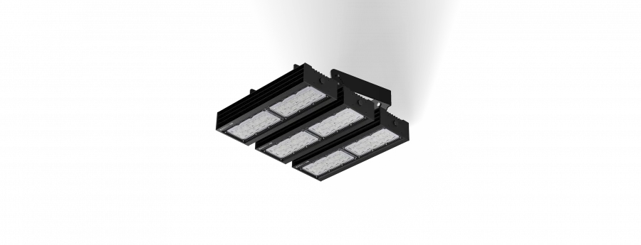 Industrial LED Floodlight for Production Spaces - RAD-TERM-168-25D-850-S1