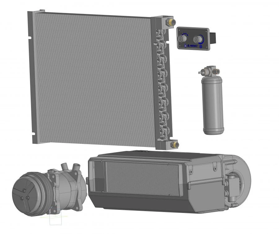 Air Conditioner for Vehicle August 23BS-90TGA