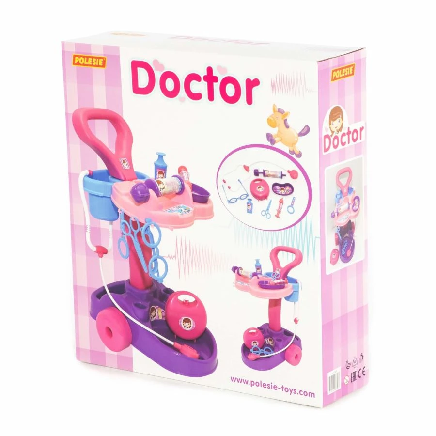Mobile Doctor Playset with 9 Elements for Kids" 67937