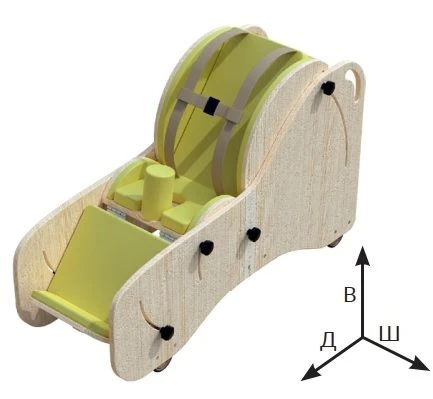 Sloth Seat Support for Correct Posture, Size 3