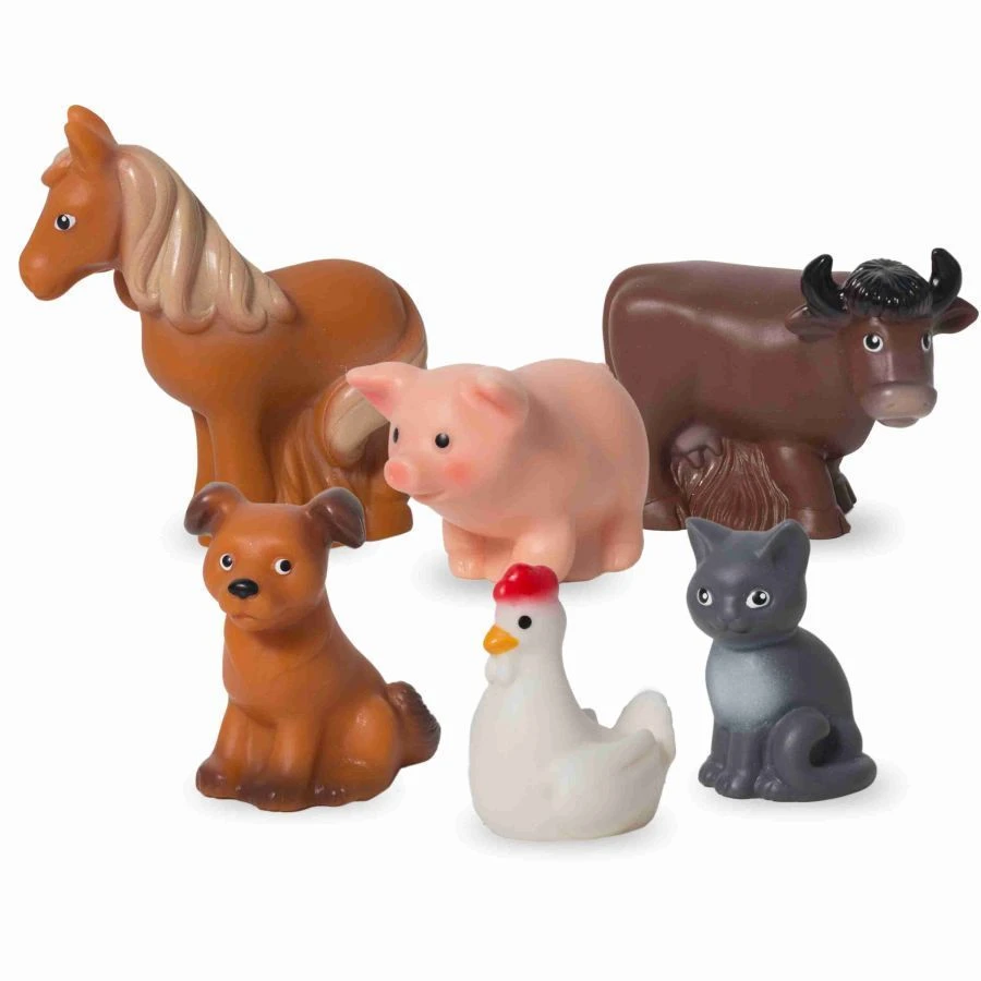 Фигурки из ПВХ в наборе. Набор Домашние животные. В2935
