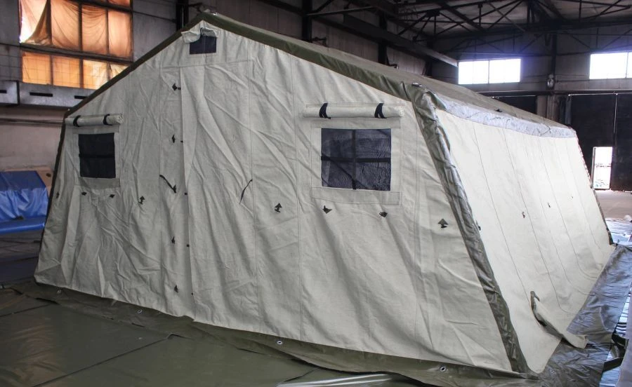 M-10 Military Frame Tent for Field Use
