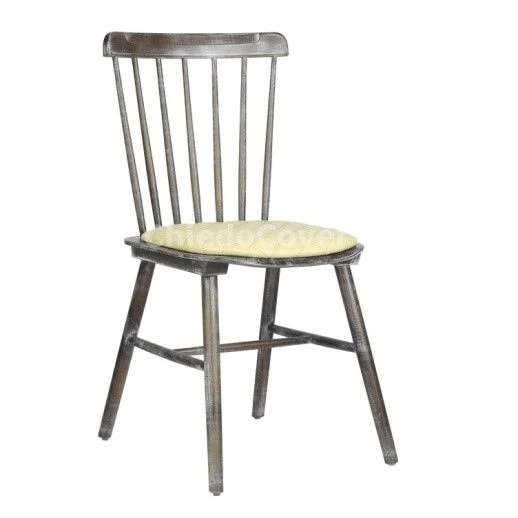 Wooden Chair Tucker with Cushion