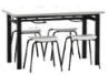School Dining Table with 4 Stools, Model No. 4 MGS3.043