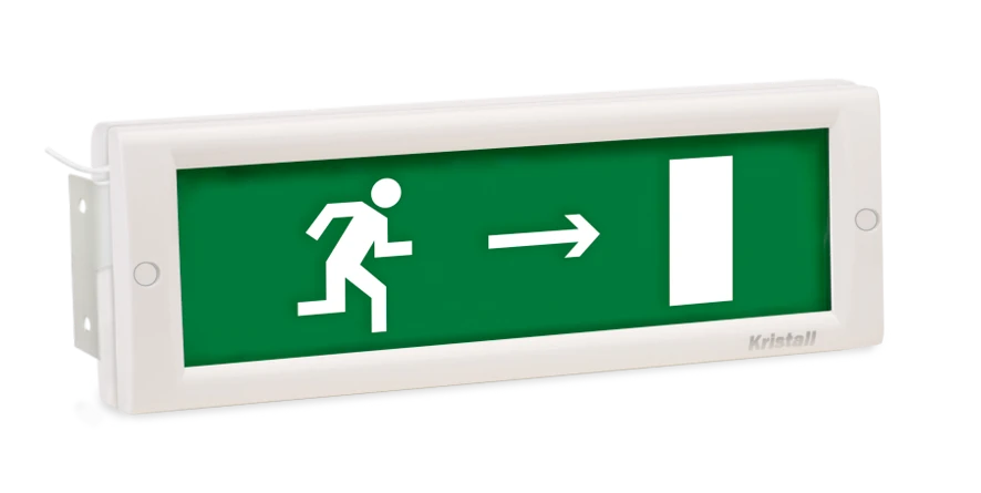 High-Intensity Security and Fire Alarm Light Crystal-12 MS D