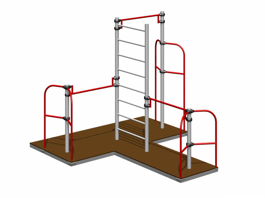 Fitness Equipment - Frame Pull-Up Bar with Platform Romana 204.26.00-01