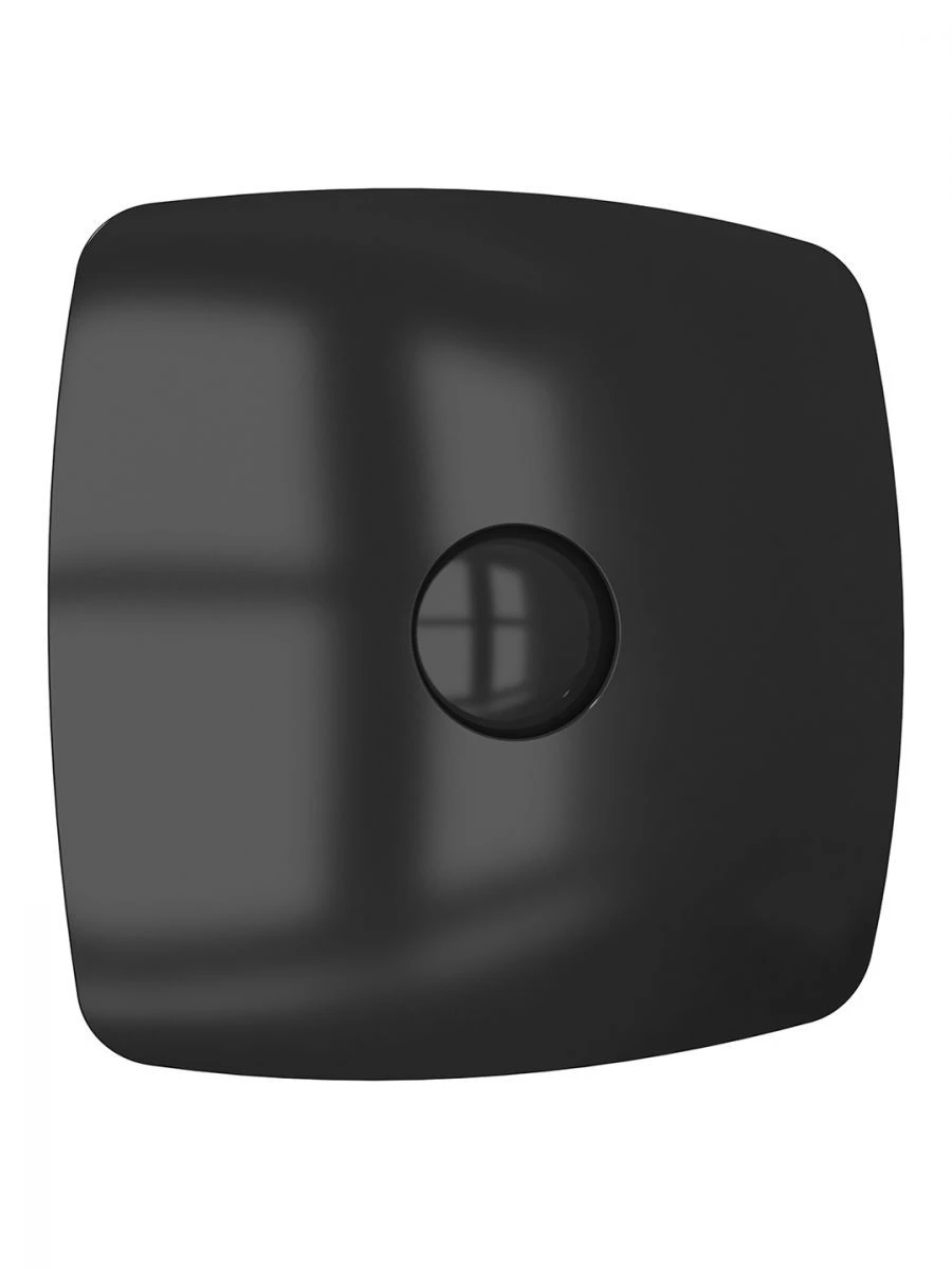 Decorative Exhaust Fan RIO 4C Black Al with Back Valve D 100