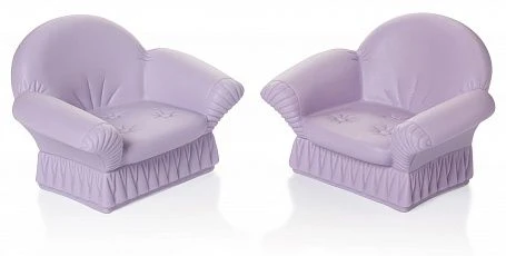 Soft Doll Chairs in Soft Lilac Color