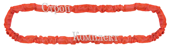 Round Sling STKk-15.0 - Textile Ring Sling with Protective Cover