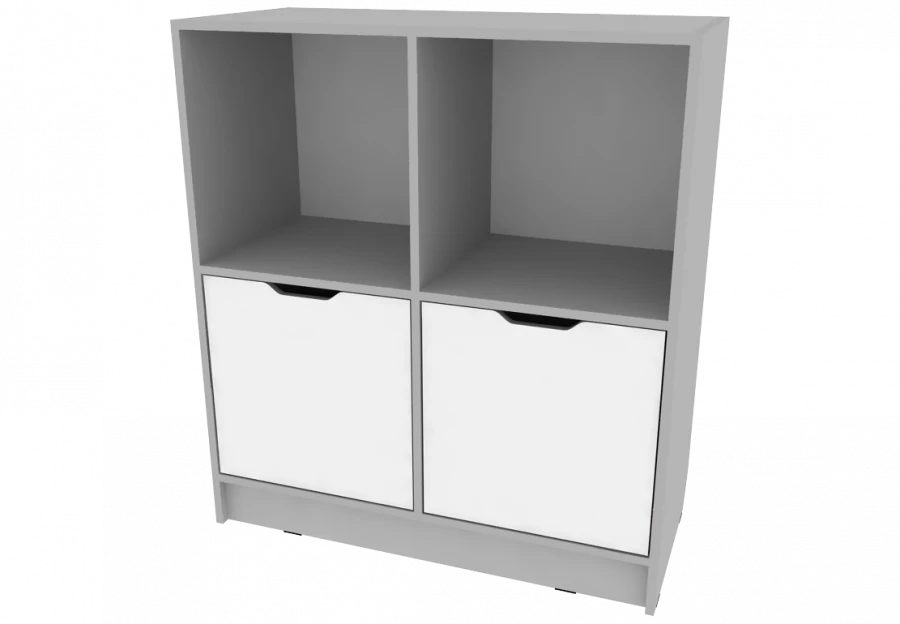 Base Cabinet with 2 Drawers, 900x420x1000mm